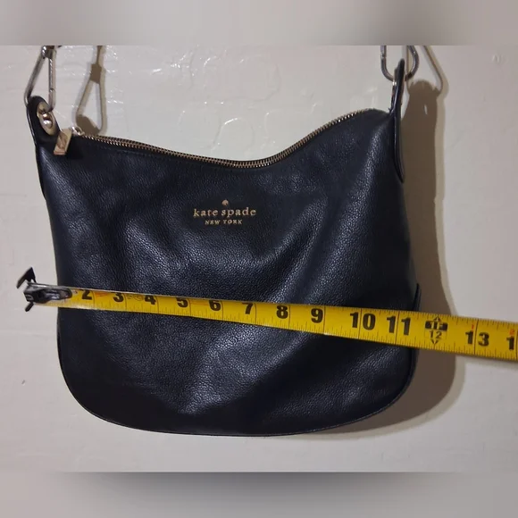 Kate Spade Black Leather Shoulder Bag - Picture 4 of 9